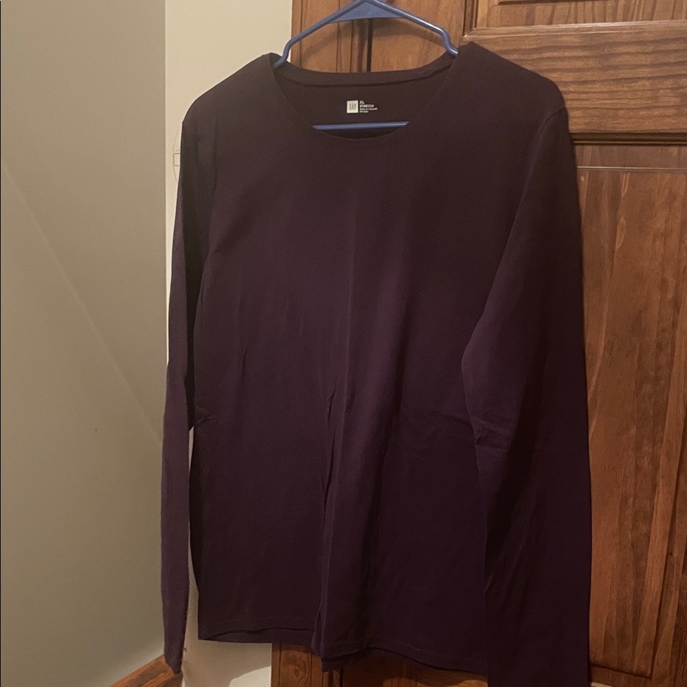 GAP Deep Purple Stretch Shirt